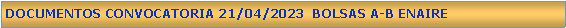 Cuadro de texto: DOCUMENTOS CONVOCATORIA 21/04/2023  BOLSAS A-B ENAIRE