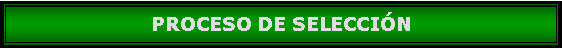 Cuadro de texto: PROCESO DE SELECCIN